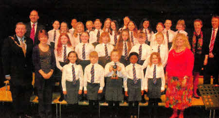 The Lisburn Central Primary choir
