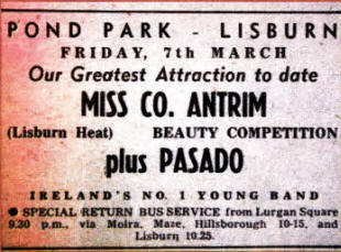 HERE is an interesting advert from The Star in March, 1969. It was for the Lisburn heat of Miss Co. Antrim - did you enter?