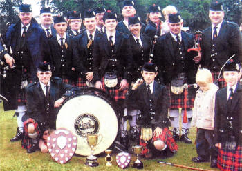 Drumlough Pipe Band was first overall in Best Pipes, Best Bass and Best Tenor March and Lauren Hannah was first in Junior Drum Major.