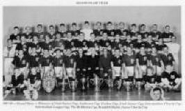 1957-58-Grand Slant - Winners of Irish Senior Cup, Anderson Cup, Corken C'' up, Irish Junior Cup, Intertnediate C harity Cup Intermediate League Cup, The McMeekin Cup, Braddell Shield, Junior Charity Cup