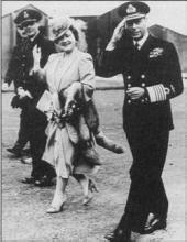King George VI and Queen Elizabeth paid a visit to RAF Long Kesh in 1945.