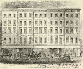 A. T. Stewart's Shop 1844