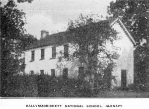 Ballymacrickett National School, Glenavy.