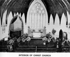 INTERIOR OF CHRIST CHURCH