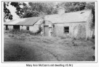 Mary Ann McCain's old dwelling (G.M.)
