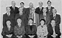 SESSION MEMBERS, 1981 Back Row-Mr. George Osborne, Mr. Sam Carlisle, Mr. Roy McClune, Mr. Victor Martin, Dr. K. O. Patterson. Centre-Mr. Henry Adams, Mr. Hugh Scott, Mr. R. J. Robinson, Mr. James Thompson, Mr. F. McCarroll. Front-Mr. Andrew Kelly, Mr. John McGrehan (Clerk), Rev. W. D. Patton, Miss S. K. Stronge, Mr. Carson Cardwell.
