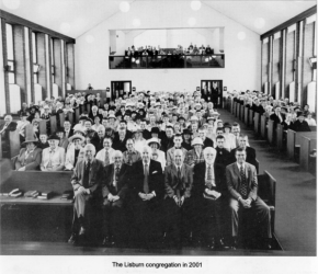 The Lisburn congregation in 2001