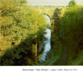 Ballyskeagh "High Bridge", Lagan Valley Regional Park.