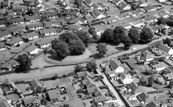 Aerial view of Rough Fort