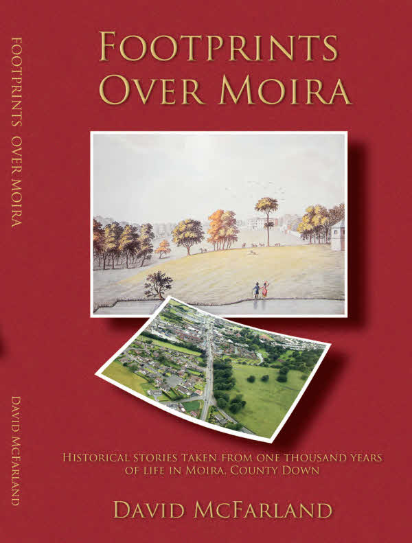 Footprints over Moira - front cover