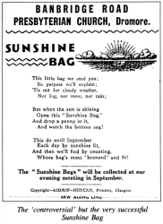 Sunshine bag