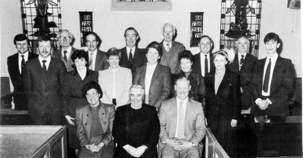 Priesthill Leaders' Board in 1986