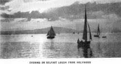 EVENING ON BELFAST LOUGH FROM HOLYWOOD