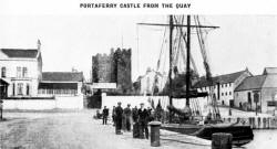 PORTAFERRY CASTLE FROM THE QUAY