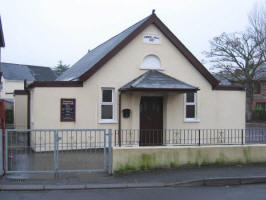 Dunmurry Gospel Hall. The Hall was opened for worship in 1937.