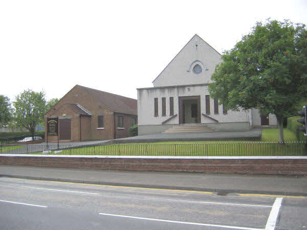Lisburn Congregational Church, opened in 1877. 