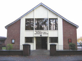 Seymour Hill Methodist Church, Dunmurry. The church was opened in November 1958.