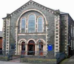 Railway Street Presbyterian Church, opened in March 1864.