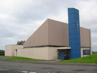 St. Columba’s Presbyterian and Methodist Church, Lisburn, opened in September 1969.