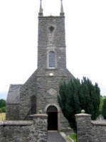 Church of Saint John the Evangelist, Dromara, restored in 1744 and re-constructed in 1811.