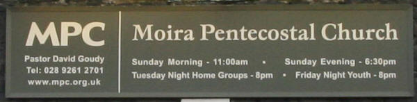 Moira Pentecostal Notice Board