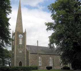 Ballinderry Parish Church, built in 1824.