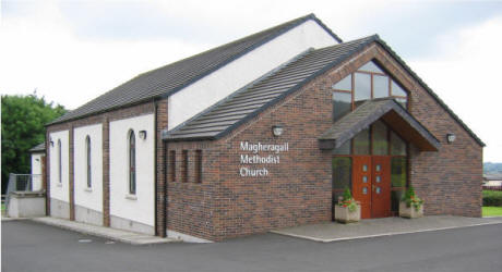 Magheragall Methodist Church, opened in 2001.
