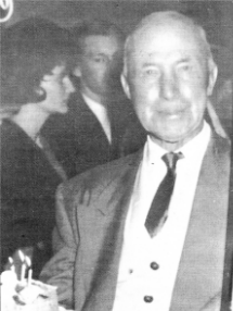 Robert Cinnamond in the USA on his 78th birthday in May 1962
