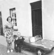 Davy Jones, his wife and car, sent in by a reader.