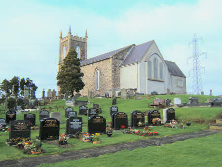 Magheragall Parish Church. It is believed that the murder of baby William John Bashford Bell was carried out by his grandmother in the Magheragall district over 180 years ago.