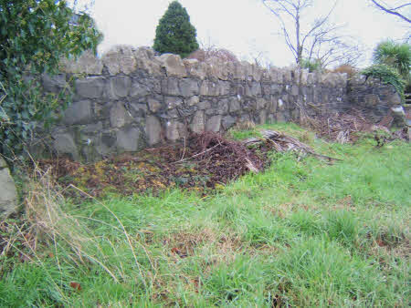 One of the many stone recesses still to be found in the Lisburn area.