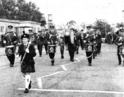 Lisburn Young Defenders on parade