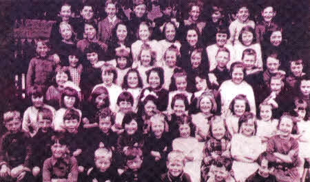 This is the second photograph of two left in to The Star by reader Peter Johnston. He does not know anyone in picture but it is Ballylesson Public Elementary School in Drumbo either 1928 or 1932