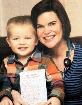 Helen Bell with her son David. US0212-105A0