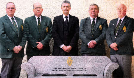 L•R Mr C Maffee, Mr M Rooney (Chairman), Mr D Brown (Brown Funeral Directors), Mr K Murphy, Mr R McCullough