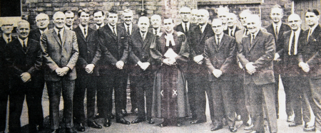 Elders of Railway Street Presbyterian Church before their ordination in 1969.