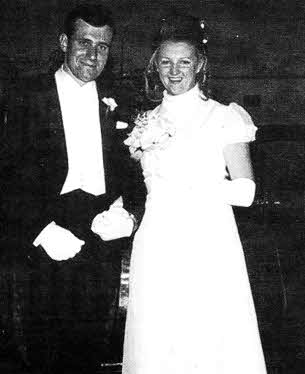 Ray Spence in 1970 in Australia at a debutante ball at which the Queen was present.