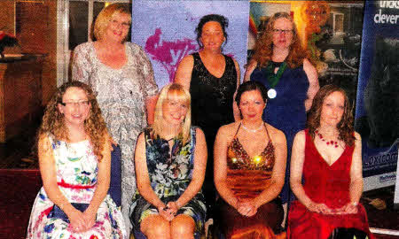 Back Row- Susie Turner, Hill's Pet Nutrition; Paula Quinn, NI BVNA Regional Coordinator; Claire Fraser BVNA President. Front Row Winners: Vet Emma Dore-Horgan representing Maggie Murphy NI Charity Veterinary Nurse of the Year; Allison Anderson NI ANA of the Year; Shauna Whelan NI Student Veterinary Nurse of the Year; Pamela Dickinson NI Vet Nurse of the Year 