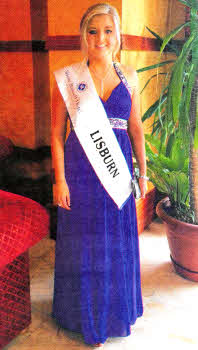 Suzanna Walker who represented Lisburn in the Lady of the Erne competition