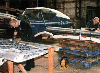 The Gannet assembly line