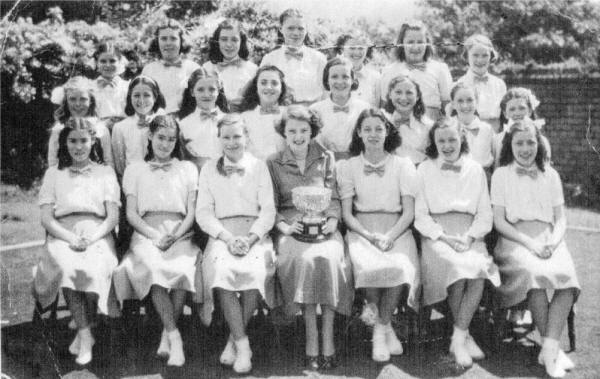 Convent School choir photo c1948