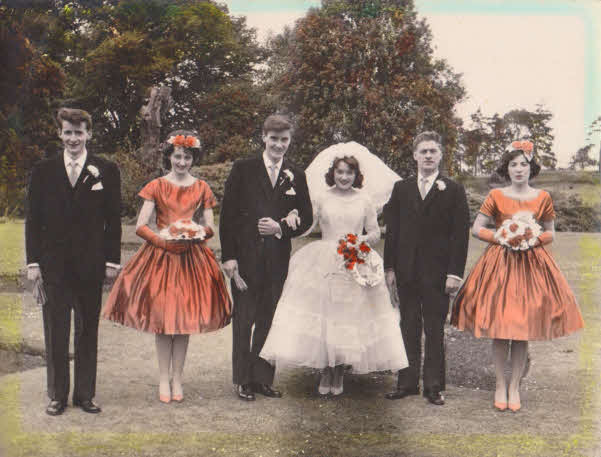 Eithne (Ann) & Dominic Hamill's Wedding 22 June 1961