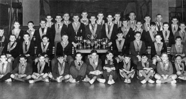 Lisburn's junior orange lodge in the late 1950's