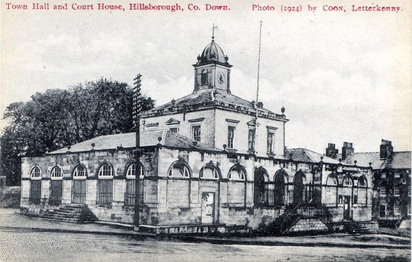 Town Hall and Court House Hillsborough 1924