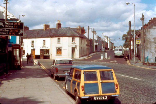 Corner Lisburn St., Main St. & Ballynahinch St 1969