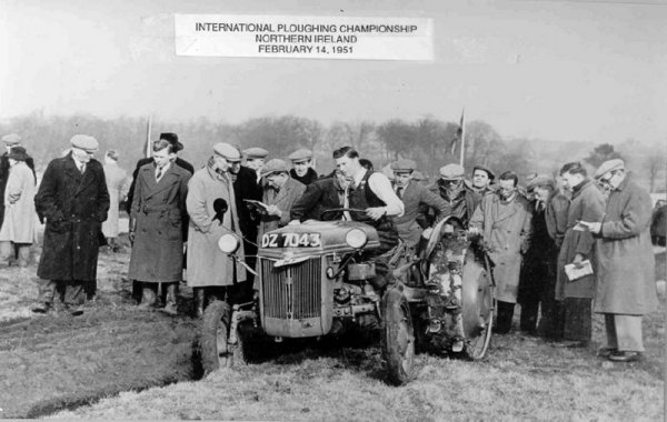 International Ploughing Championship Northern Ireland. John Dunlop