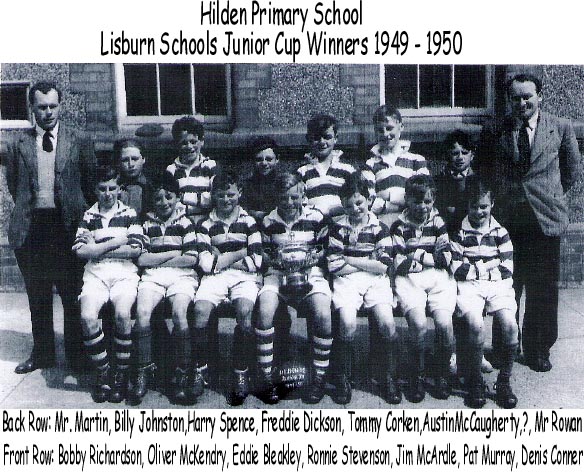 Schools Junior Cup Winners 1949 -1950