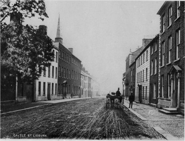 Castle Street Lisburn 1885