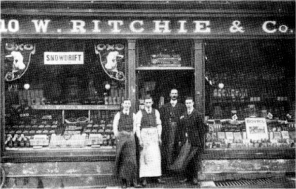 W. Ritchie & co. 10 Bridge Street Lisburn. c. 1915.