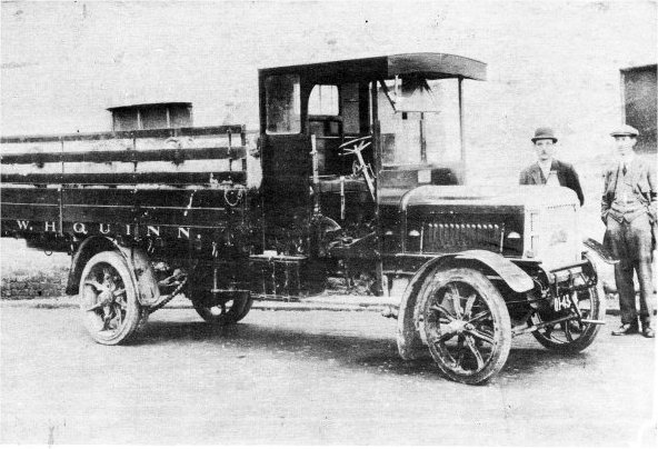 Lisburn's first lorry 1910 